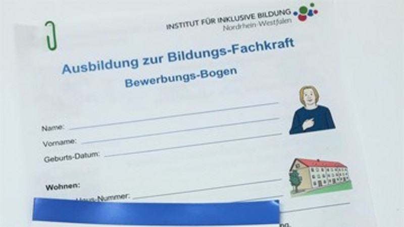 Foto von Bewerbungsunterlagen