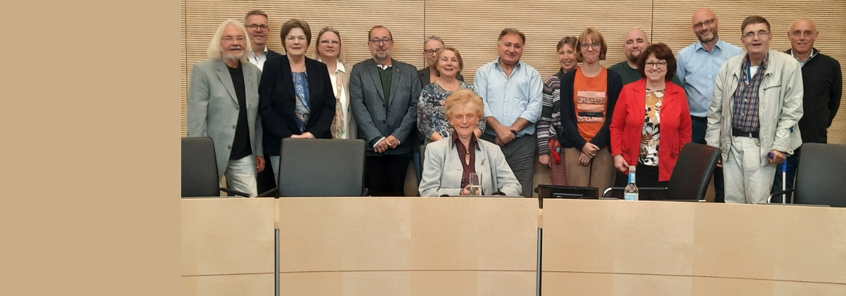 Mitglieder des Beirates für Menschen mit Behinderungen bei der ersten Sitzung in Ratingen