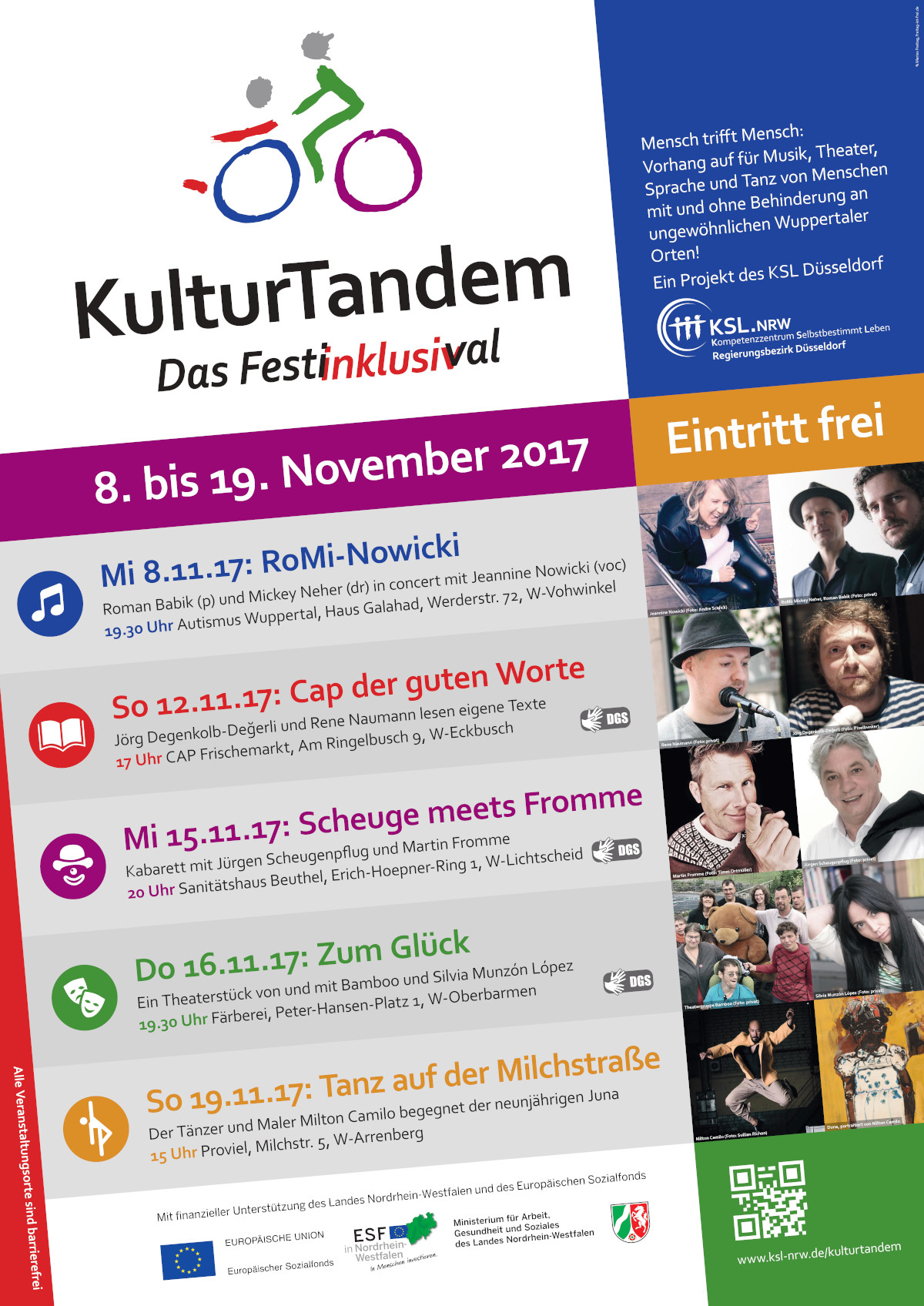 Plakat KulturTandem 2017