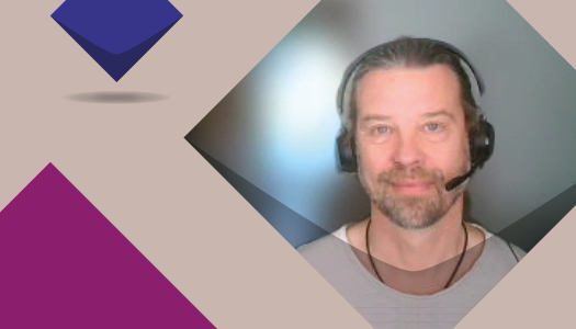 Bild von Oliver Schneider während eines Videocalls