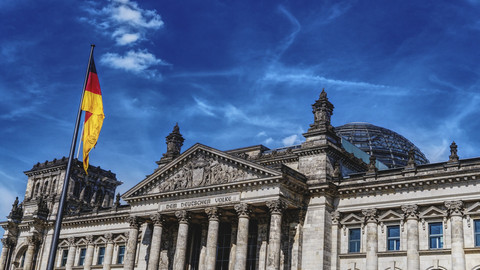 Bild des Reichstags in Berlin