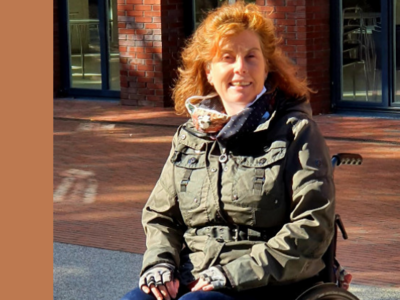 Portraitbild von Sanna Meinke, Mitglied des Behindertenrates Düsseldorf