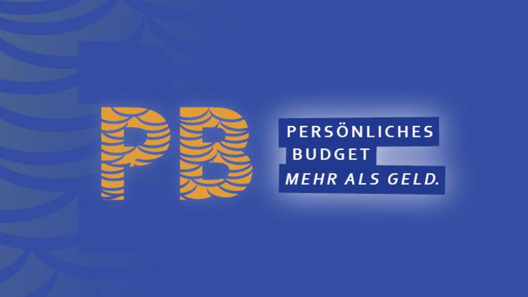 Loogo der Kampagne Persönliches Budget PB.