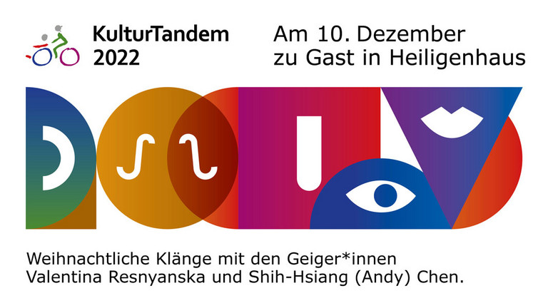 KulturTandem 2022 zu Gast in Heiligenhaus am 10. Dezember.