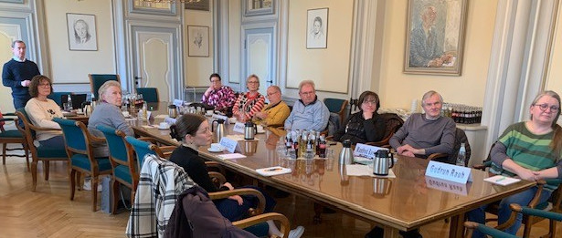 Mitglieder des Behindertenbeirates Herford; vorne: Jörg Rodeike vom KSL.Düsseldorf