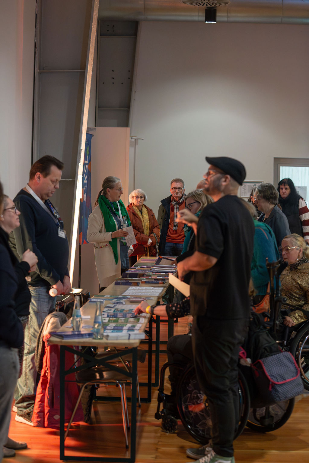 Infotisch der KSL.NRW