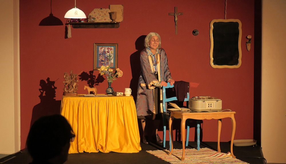 Schaupielerin Diana Margolina als Gabriele Münter