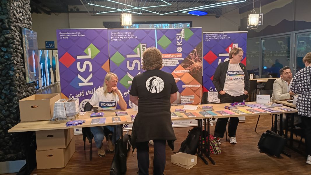 Infostand der KSL.NRW