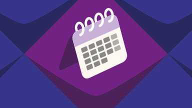 Symbol eines Kalenders