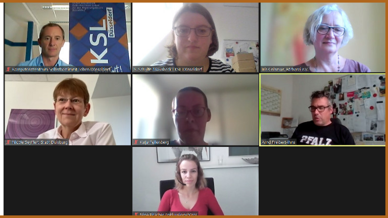 Teilnehmer*innen des Austauschforum für Behindertenbeauftragte