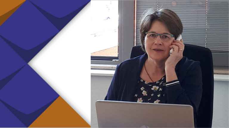 Karin Keune, Vorsitzende der Aktionsgemeinschaft für Behinderte in Ratingen e.V. und Teilhabeberaterin in der EUTB