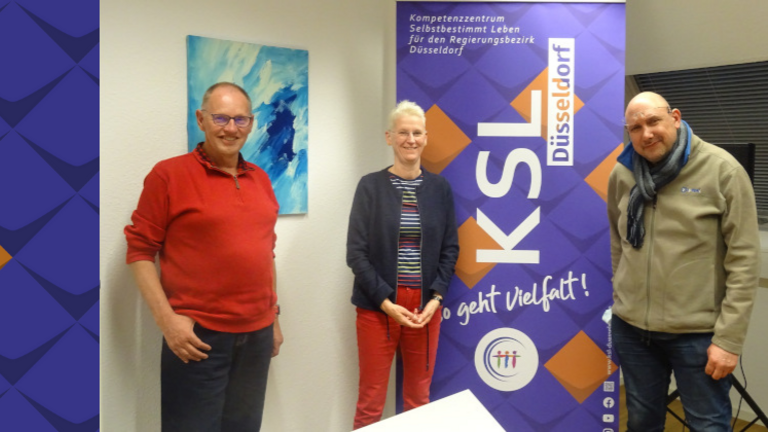 Drei Mitglieder des Netzwerkes: von links nach rechts: Wolfgang Bennewitz, Antje Baukhage, Andreas Kernchen