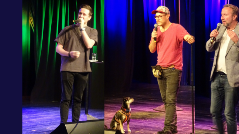 von links nach rechts: Kevin O`Neal, Toby Käp, Helmut Sanftenschneider