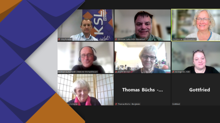Teilnehmer*innen des Lots*innen-Treffens per Zoom