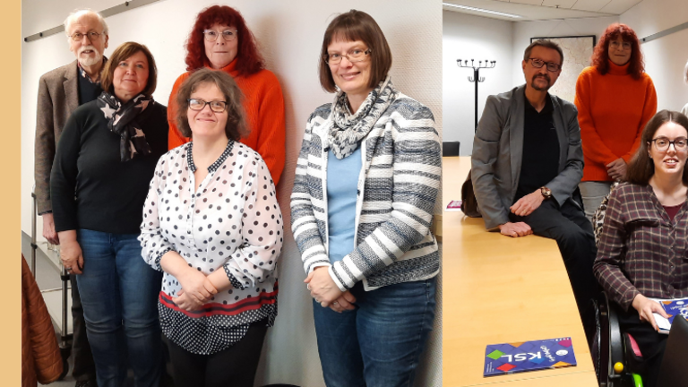 Seminarteilnehmer*innen im Essener Rathaus