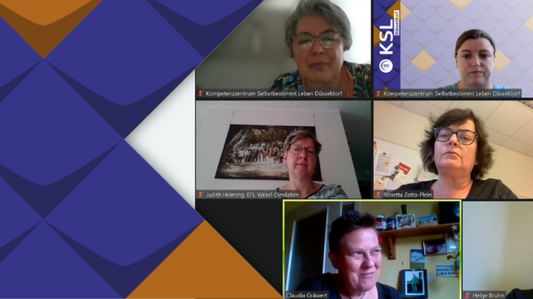 Teilnehmer*innen des Netzwerktreffens zum Thema Psychologische Beratung per Zoom