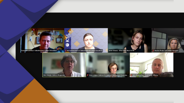 Teilnehmer*innen des Netzwerktreffens zum Thema Psychosoziale/psychotherapeutische Beratung 