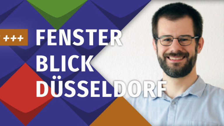 Fensterblick Düsseldorf, Portraitbild von Gero Büskens