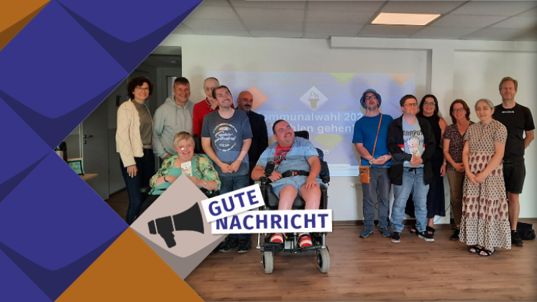 Klienten und Mitarbeiter des Alsbachtals und der Lebenshilfe Oberhausen und weitere interessierte Bürger