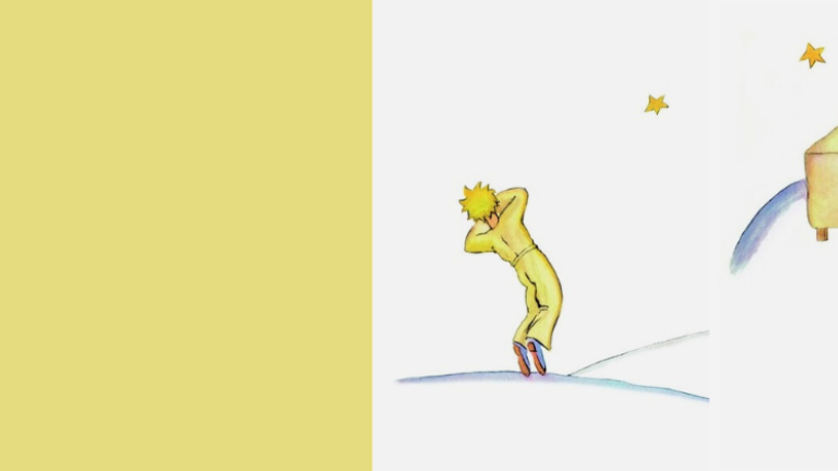 Bilder aus dem Buch "Der kleine Prinz"